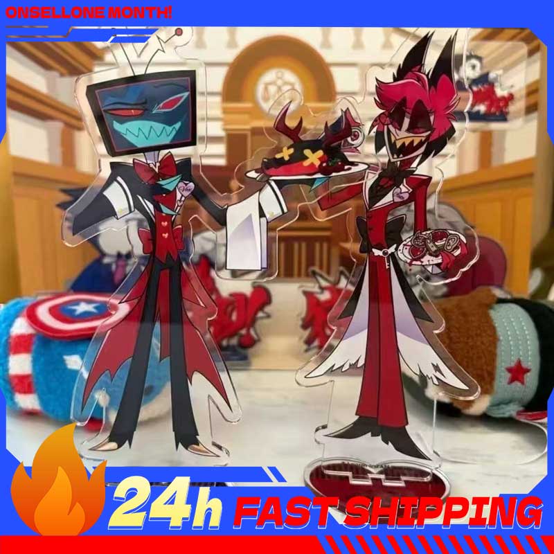 Anime Manga Merchandise - 2pcs Hazbin Anime Peripherals Alastor Waiter