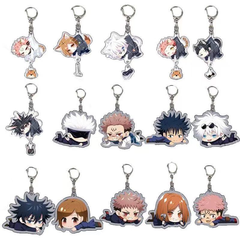 Gojo Anime Merchandise - New Jujutsu Kaisen Acrylic Keychain Cute
