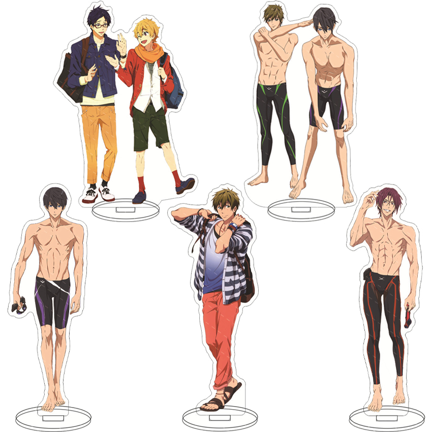 16CM Anime Acrylic Figure Free - огляд і ціна Anime Merchandise Accessories