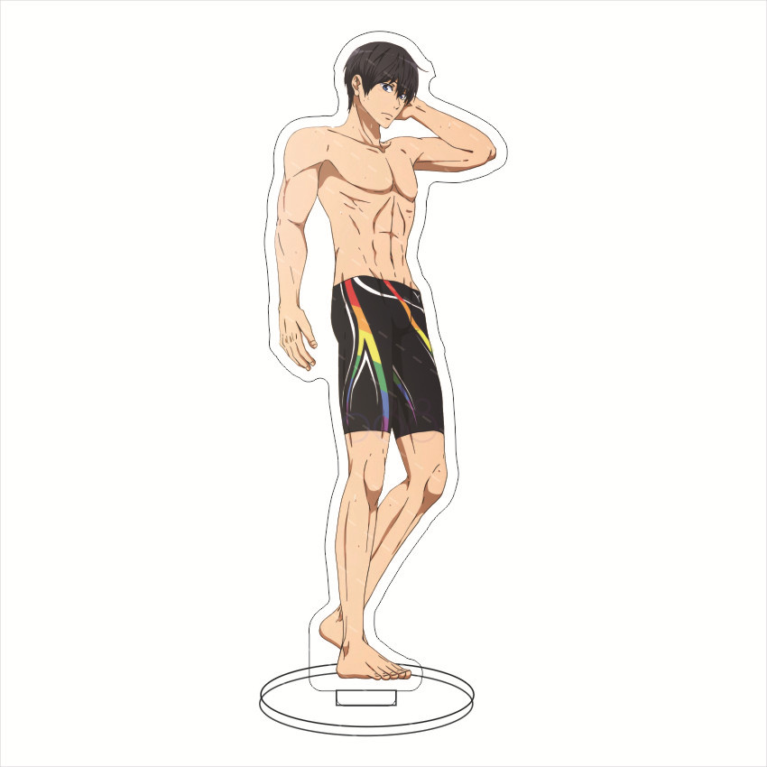 16CM Anime Acrylic Figure Free - огляд і ціна Anime Merchandise Accessories