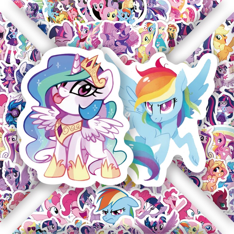 100pcs Cartoon My Little Ponys - огляд і ціна Anime Merchandise Usa