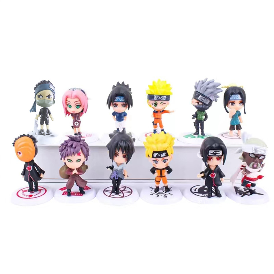 Hot 12pcs/set Anime Figure Nar - огляд і ціна Rare Anime Merchandise