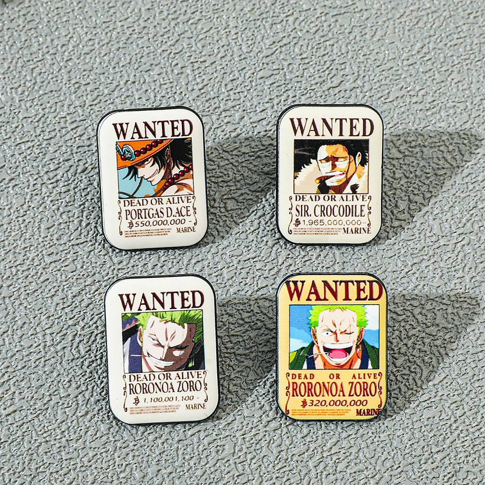 4 Pcs ONE PIECE Cartoon Anime  - огляд і ціна Anime One Piece Merchandise