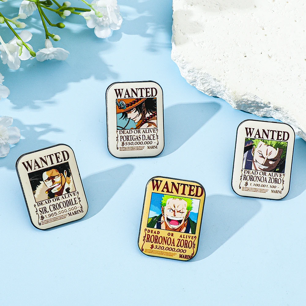 4 Pcs ONE PIECE Cartoon Anime  - огляд і ціна Anime One Piece Merchandise