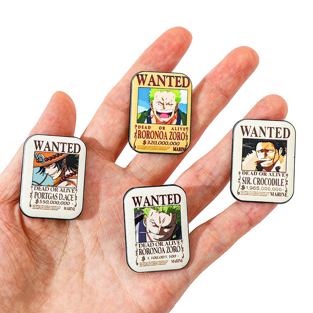 4 Pcs ONE PIECE Cartoon Anime  - огляд і ціна Anime One Piece Merchandise