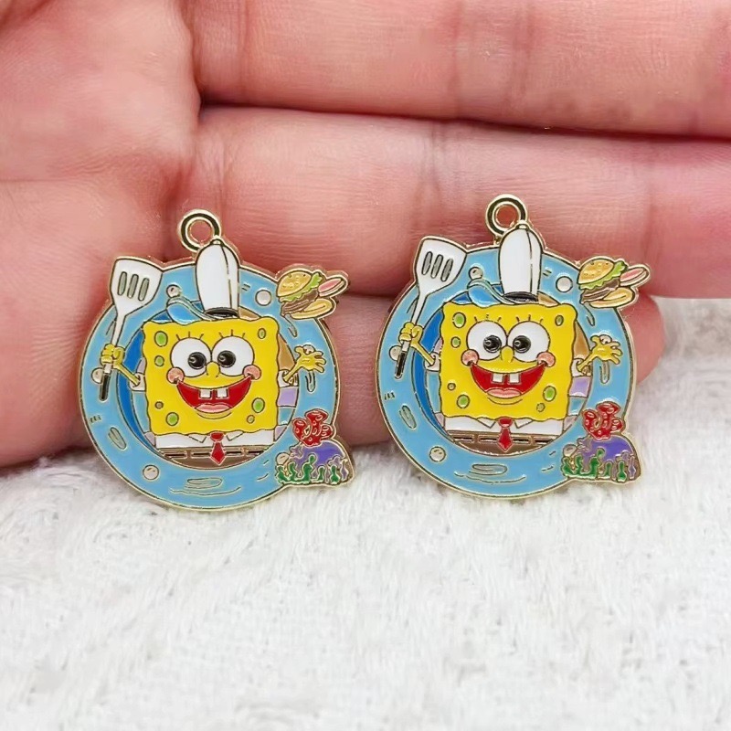 10pcs cartoon anime alloy oil  - огляд і ціна Anime Merchandise Accessories