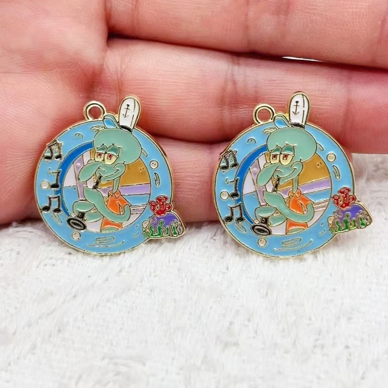 10pcs cartoon anime alloy oil  - огляд і ціна Anime Merchandise Accessories