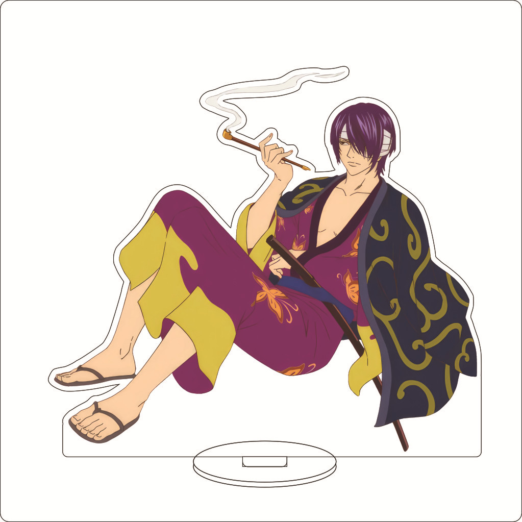 16CM Anime Gintama Sakata Gint - огляд і ціна Anime Merchandise Accessories