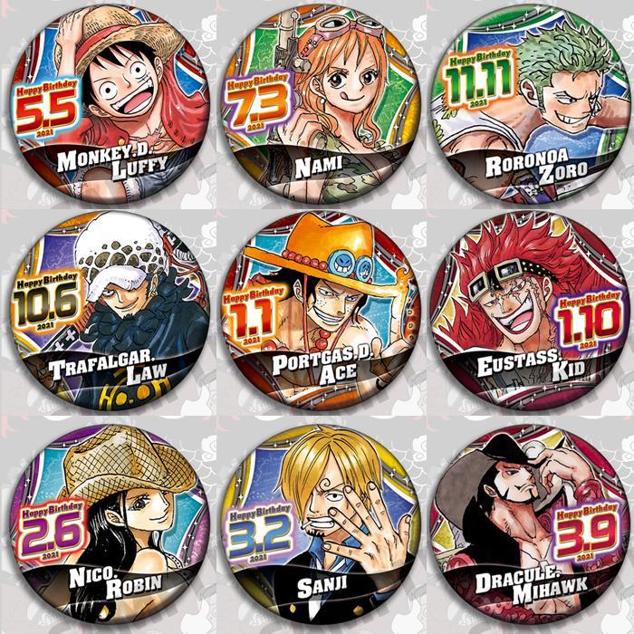 One Piece Anime Badge Pin Set  - огляд і ціна Anime One Piece Merchandise